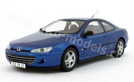 【予約】9月頃発売予定PEUGEOTプジョー 406 クーペ　ブルー 1250台限定 /OTTO MOBILE オット 1/18 レジン ミニカー