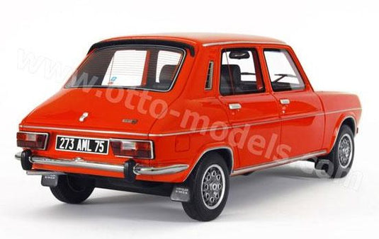 【予約】10月以降発売予定SIMCA 1100 TI Sumatra レッド /OTTO MOBILE オット 1/18 レジン ミニカー