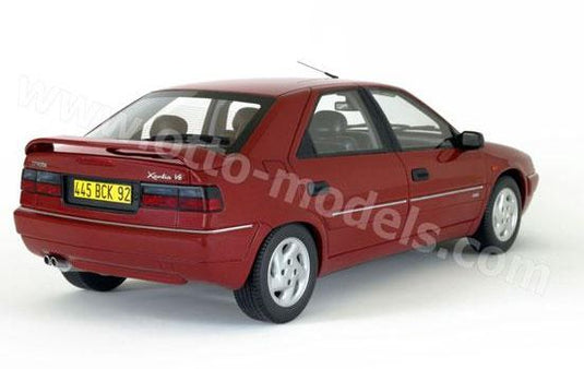 【予約】11月以降発売予定CITROENシトロエン Xantia Activa Red /OTTO MOBILE オット 1/18 レジン ミニカー