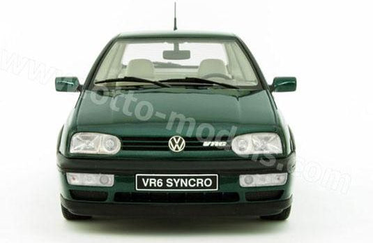 VW GOLFゴルフ 3 VR6 Synchro carat Green /OTTO MOBILE オット 1/18 レジン ミニカー