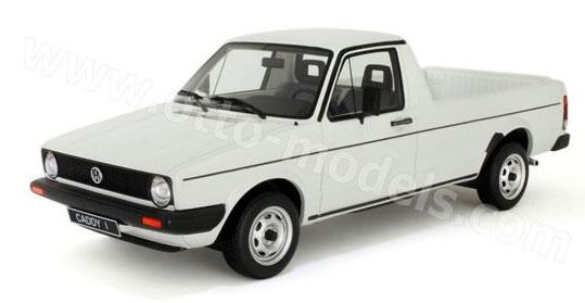 【予約】12月頃発売予定Volkswagenフォルクスワーゲン Caddy ピックアップ 1980 2000台限定 /OTTO MOBILE オット 1/18 レジン ミニカー