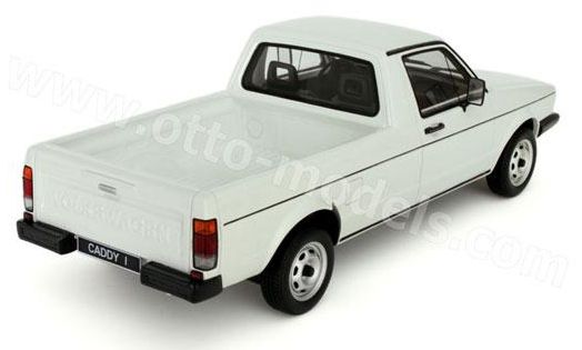 【予約】12月頃発売予定Volkswagenフォルクスワーゲン Caddy ピックアップ 1980 2000台限定 /OTTO MOBILE オット 1/18 レジン ミニカー