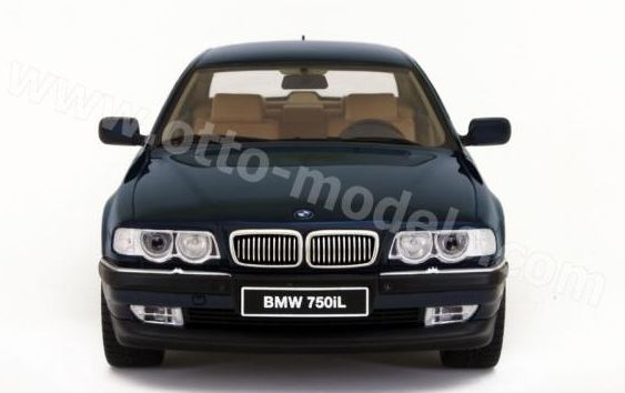 ギャラリービューアに画像をロードする, 【予約】2014年1月頃発売予定BMW 7シリーズ E38 iL  2000台限定 /OTTO MOBILE オット 1/18 レジン ミニカー
