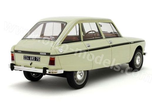 ギャラリービューアに画像をロードする, 【予約】2014年2月頃売予定Citroenシトロエン Ami Super 1974 /OTTO MOBILE オット 1/18 レジン ミニカー
