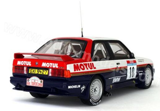 ギャラリービューアに画像をロードする, 【予約】2014年2月頃売予定BMW E30 M3 Groupe A 1987 /OTTO MOBILE オット 1/18 レジン ミニカー
