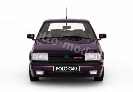 【予約】2014年3月頃売予定Volkswagen Poloフォルクスワーゲンポロ G40 Genesis 1991 /OTTO MOBILE オット 1/18 レジン ミニカー