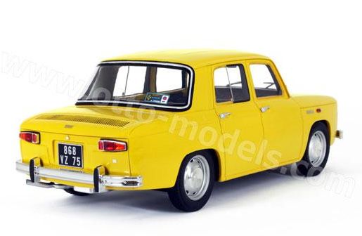 ギャラリービューアに画像をロードする, 【予約】7月頃発売予定Renaultルノー 8 S 1969 /OTTO MOBILE オット 1/18 レジン ミニカー
