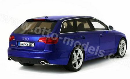 【予約】8月頃発売予定Audiアウディ RS6 C6 2008  /OTTO MOBILE オット 1/18 レジンミニカー