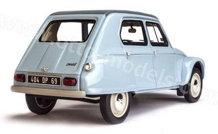 ギャラリービューアに画像をロードする, 【予約】9月頃発売予定Citroenシトロエン Dyane 1969  /OTTO MOBILE オット 1/18 レジンミニカー
