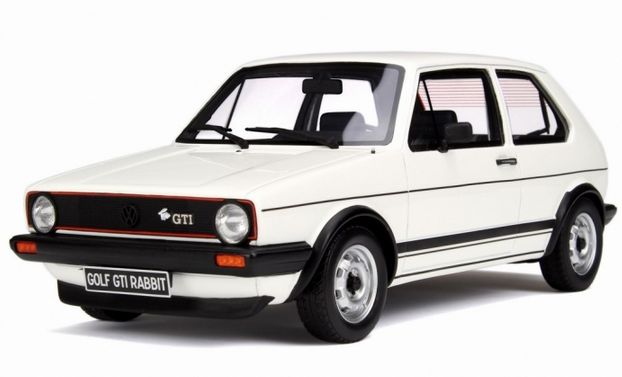 【予約】9月以降発売予定Volkswagen Golfゴルフ Rabbit GTI 1984 /OTTO MOBILE オット 1/18 レジン ミニカー