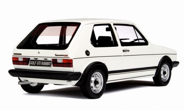 ギャラリービューアに画像をロードする, 【予約】9月以降発売予定Volkswagen Golfゴルフ Rabbit GTI 1984 /OTTO MOBILE オット 1/18 レジン ミニカー
