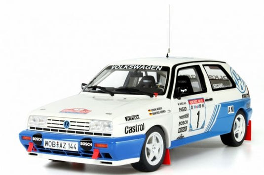 【予約】10月以降発売予定Volkswagen Golfフォルクスワーゲンゴルフ 2 Rallye Groupe A /OTTO MOBILE オット 1/18 レジン ミニカー