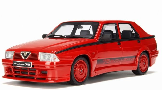 【予約】11月以降発売予定Alfa Romeoアルファロメオ 75 Turbo Evoluzione /OTTO MOBILE オット 1/18 レジン ミニカー