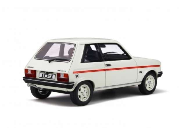 【予約】6月以降発売予定1984 Peugeot 104 ZS white  /Otto 1/18 ミニカー