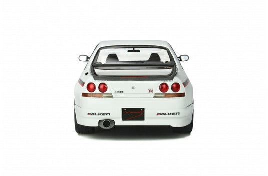 【予約】8月以降発売予定Nissan Skyline日産スカイライン GT-R (R33) Mine's 1998 white /Otto 1/18 ミニカー