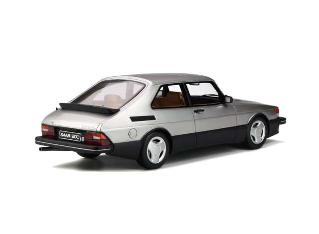 ギャラリービューアに画像をロードする, 【予約】5月以降発売予定1984 Saab 900 Turbo 16V Aero Mk1  grey  /Otto 1/18 ミニカー
