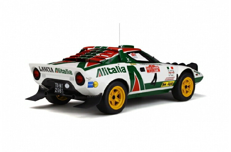 ギャラリービューアに画像をロードする, LANCIA - STRATOS HF ALITALIA N 4 WINNER RALLY SANREMO 1976 B.WALDEGAARD - H.THORSZELIUS /otto modelsオット 1/12 ミニカー
