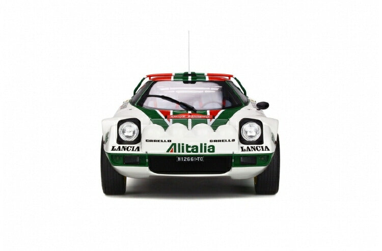 ギャラリービューアに画像をロードする, LANCIA - STRATOS HF ALITALIA N 4 WINNER RALLY SANREMO 1976 B.WALDEGAARD - H.THORSZELIUS /otto modelsオット 1/12 ミニカー
