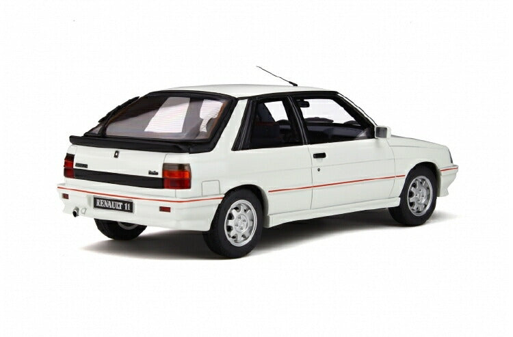 【予約】9月以降発売予定Renault 11 Turbo Ph2 White 1987  /OTTOMOBILE 1/18ミニカー