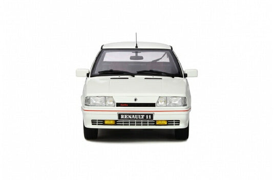 【予約】9月以降発売予定Renault 11 Turbo Ph2 White 1987  /OTTOMOBILE 1/18ミニカー