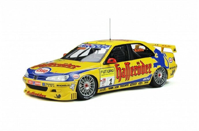 【予約】10月以降発売予定Peugeot 406 Super Tourenwagen Cup 1998 Jaune L.Aiello 1998 Super Tourenwagen Cup /Otto 1/18 ミニカー