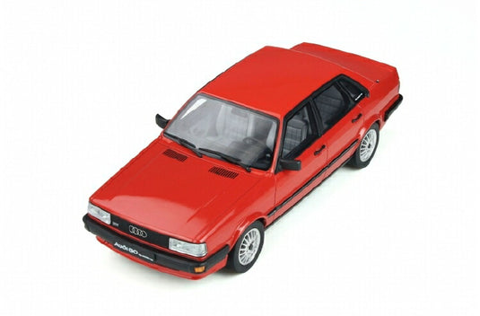 【予約】10月以降発売予定AUDI 80 quattro B2 1983 Mars Red /Otto 1/18 ミニカー
