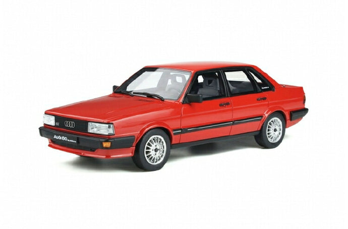 【予約】10月以降発売予定AUDI 80 quattro B2 1983 Mars Red /Otto 1/18 ミニカー