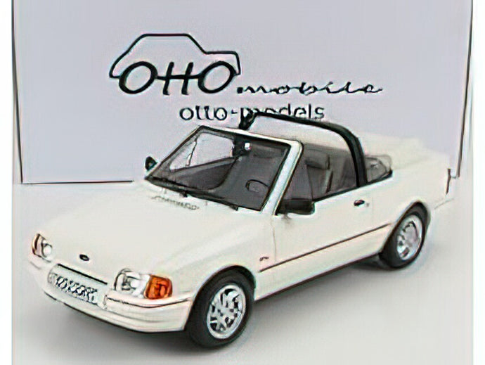 FORD ENGLAND - ESCORT XR3i MKIV CABRIOLET OPEN 1986 - WHITE /Otto 1/18 ミニカー