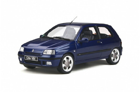 【予約】8月以降発売予定Renault Clio 16v Ph.2 1995 Monaco Blue / otto modelsオット 1/18 ミニカー