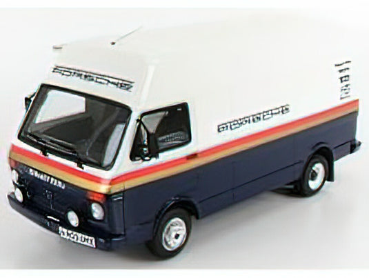 VOLKSWAGENフォルクスワーゲン - LT35 LWB VAN TEAM ROTHMANS RALLY PORSCHE ASSISTANCE 1985 - BLUE WHITE /Otto 1/18 ミニカー