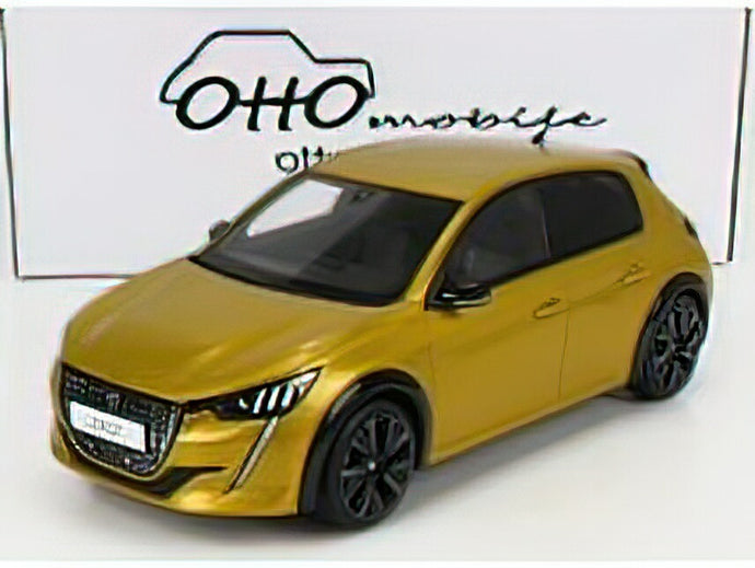 PEUGEOTプジョー - 208 GT LINE 2013 - FARO YELLOW /Otto 1/18 ミニカー