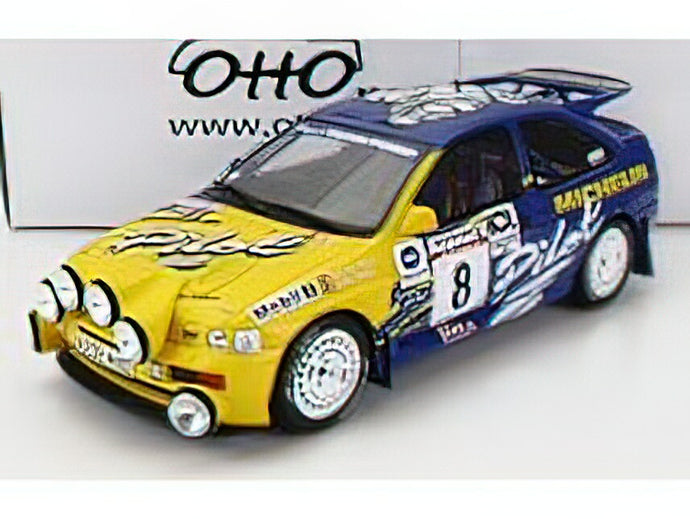 FORD ENGLAND  ESCORT RS COSWORTH MICHELIN N 8 RALLY RAC LOMBARD 1993 M.WILSON/OTTO 1/18 ミニカー