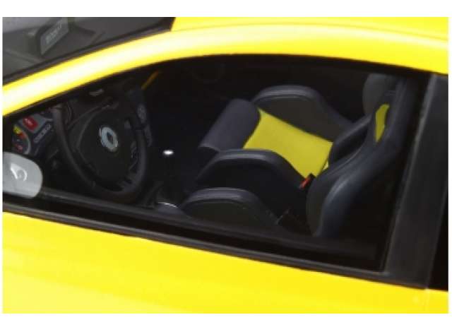 ギャラリービューアに画像をロードする, 【予約】4月以降発売予定2010 Renault Clio 3 RS Ph.2 Sport Cup   jaune sirius /Otto 1/18 ミニカー
