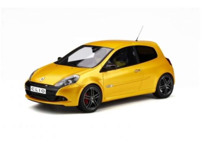 【予約】4月以降発売予定2010 Renault Clio 3 RS Ph.2 Sport Cup   jaune sirius /Otto 1/18 ミニカー