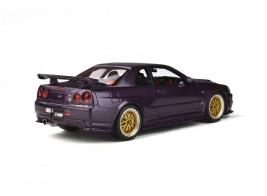 【予約】4月以降発売予定1998 Nissan Skyline GT-R Nismo Z-Tune (R34)   midnight purple /Otto 1/18 ミニカー