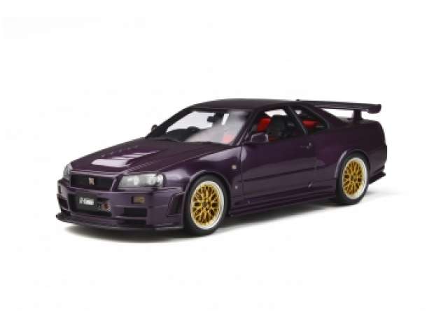 ギャラリービューアに画像をロードする, 【予約】4月以降発売予定1998 Nissan Skyline GT-R Nismo Z-Tune (R34)   midnight purple /Otto 1/18 ミニカー
