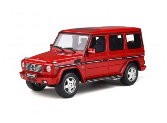 【予約】4月以降発売予定2003 Mercedes-Benz G-Class 55 AMG  thulite red metallic /Otto 1/18 ミニカー