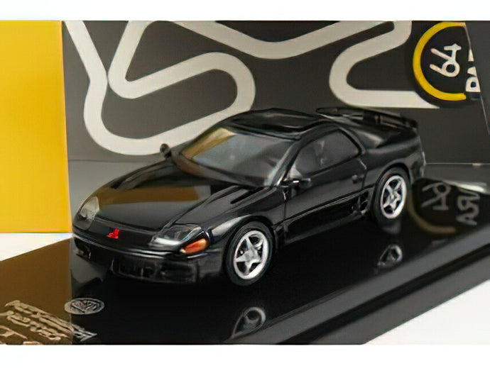 MITSUBISHI - 3000GT GTO COUPE 1991 - BLACK/PARAGON 1/64 ミニカー