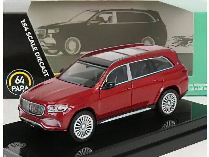 MERCEDES BENZベンツ MAYBACH GLS-CLASS 600 (X167) LHD 2019 - RED/PARAGON 1/64 ミニカー