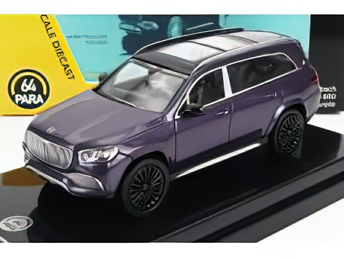 MERCEDES BENZベンツ MAYBACH GLS-CLASS 600 (X167) LHD 2020 - PURPLE/PARAGON 1/64 ミニカー