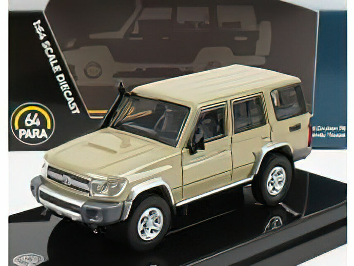 TOYOTA  LAND CRUISER 76 2014 - SAND/PARAGON 1/64 ミニカー