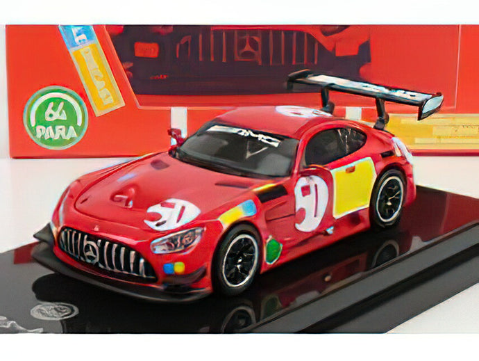 MERCEDES BENZ AMG GT3 EVO N 50 - 50th ANNIVERSARY RED PIG LIVERY 2022/PARAGON 1/64 ミニカー
