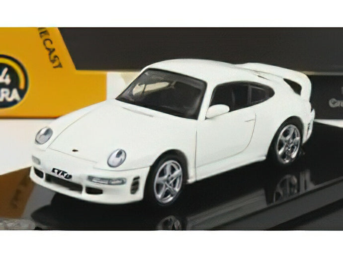 PORSCHE  911 993 RUF CTR 2 SPORT COUPE LHD 1995 - GRAND PRIX WHITE/PARAGON 1/64 ミニカー
