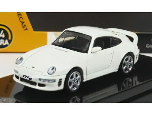 PORSCHE  911 993 RUF CTR 2 SPORT COUPE LHD 1995 - GRAND PRIX WHITE/PARAGON 1/64 ミニカー