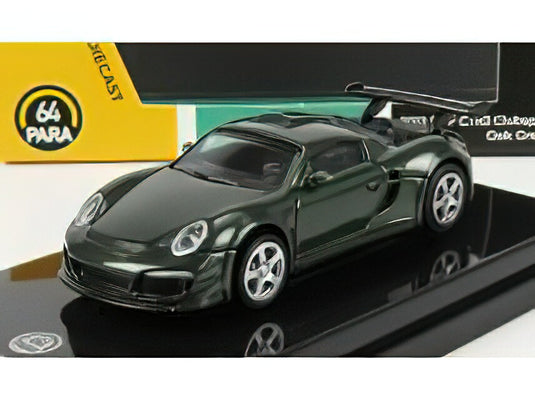 PORSCHE  GT RUF CTR3 CLUBSPORT 2012 - GREEN MET/PARAGON 1/64 ミニカー