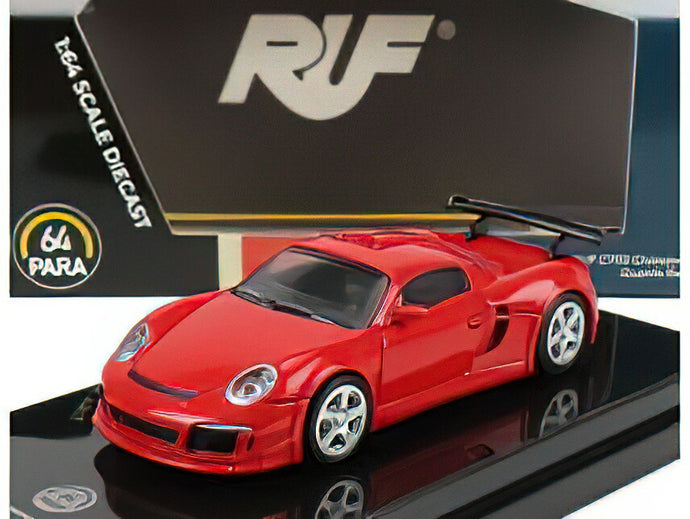 PORSCHE  CTR3 RUF CLUBSPORT (BASE 911) 2012 - RED/PARAGON 1/64 ミニカー