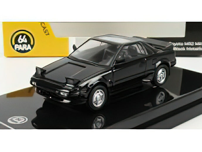 TOYOTA  MR2 MKI 1985 - BLACK/PARAGON 1/64 ミニカー