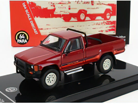 TOYOTA  HILUX PICK-UP LHD 2006 - RED/PARAGON 1/64 ミニカー
