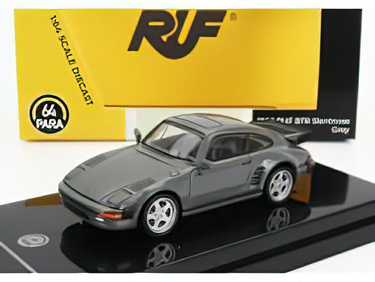 PORSCHE  911 930 RUF BTR SLANTNOSE LHD 1986 - GREY/PARAGON 1/64 ミニカー