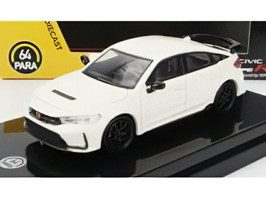 HONDA - CIVIC TYPE R FLC LHD 2023 - WHITE/PARAGON 1/64 ミニカー